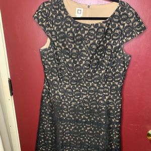 Anne Klein Black Lace Dress